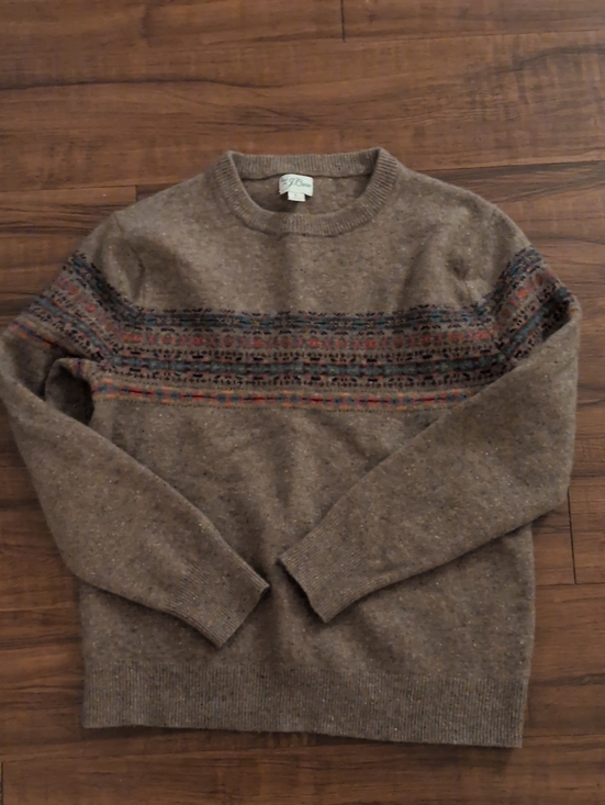 J. Crew Other - j Crew Men's Brown  Sweater